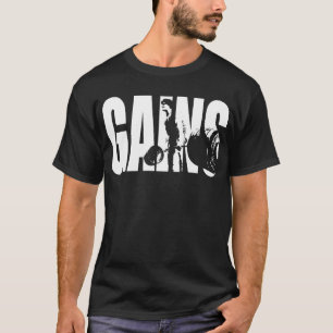 Camiseta "Construcción de cuerpos" Motivación - GANANCIAS