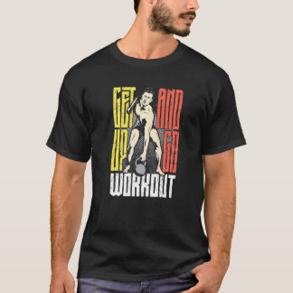 Camiseta Construcción de cuerpos musculares de culturista d