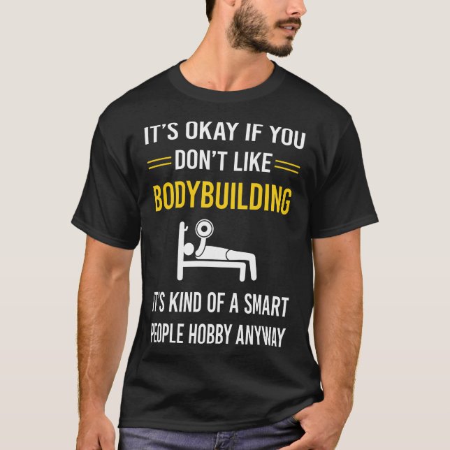 Camiseta Construcción de cuerpos para personas inteligentes (Anverso)