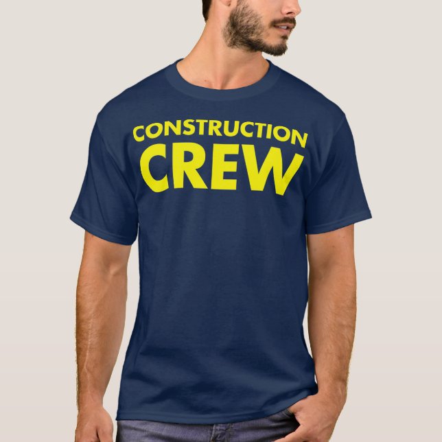 Camiseta Construcción de equipos y demolición (Anverso)