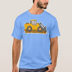 Camiseta Construcción de excavación de terrenos de construc