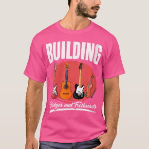 Camiseta Construcción de Fretboard - Arreglo de guitarra ac