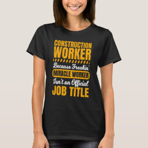 Camiseta Construcción de Gorras duros para trabajadores de 