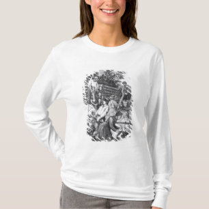 Camiseta Construcción de la cabaña de madera