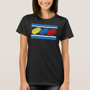 Camiseta Construcción De Ladrillos Bloques Master Builder I