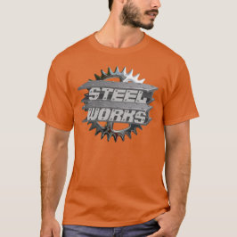 Camiseta Construcción de obras de acero
