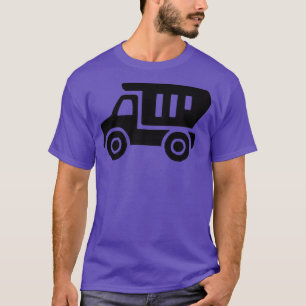 Camiseta Construcción de un camión volcado