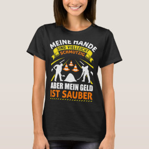 Camiseta Construcción de un lugar de construcción de un edi