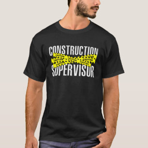 Camiseta Construcción de un puesto de trabajo en la carrete
