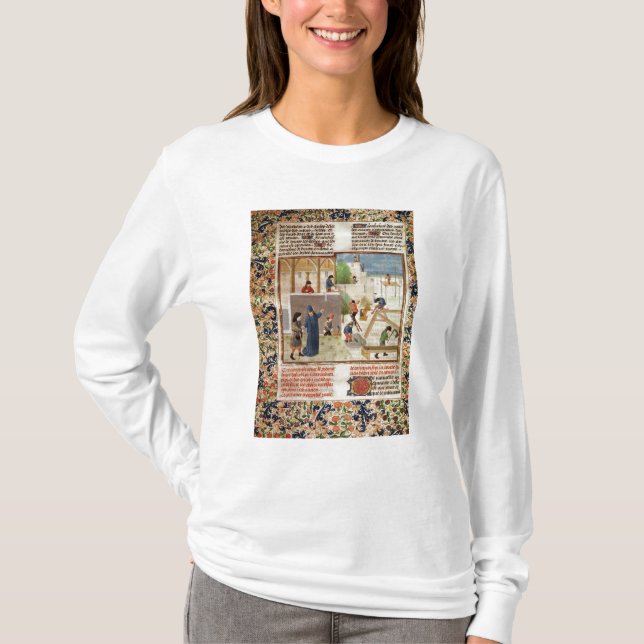 Camiseta Construcción de una casa (Anverso)