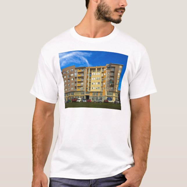 Camiseta construcción de viviendas (Anverso)