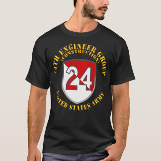 Camiseta Construcción del 24º Grupo de ingenieros 1954 1972