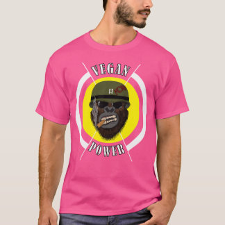 Camiseta Construcción del cuerpo del gorila del músculo del
