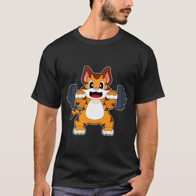 Camiseta Construcción del cuerpo del tigre (Anverso)