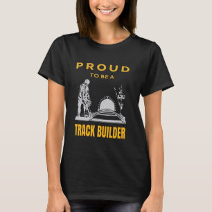 Camiseta Construcción del tren de Proud Track Builder