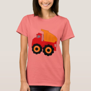 Camiseta Construcción Dumptruck de los niños