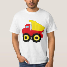 Camiseta Construcción Dumptruck de los niños