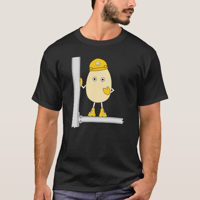 Camiseta Construcción Egghead (Anverso)