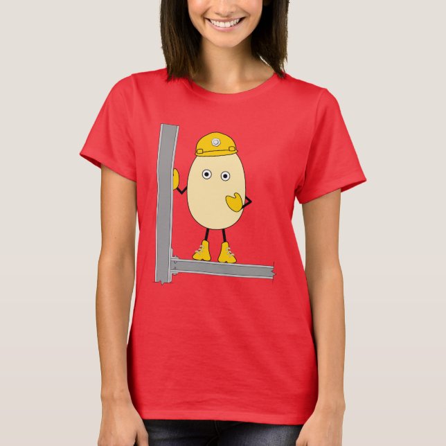 Camiseta Construcción Egghead (Anverso)