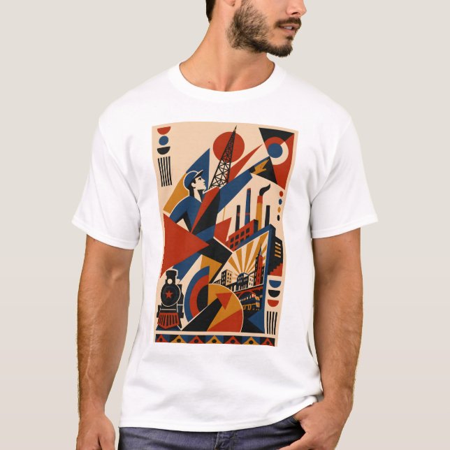 Camiseta Constructivist Industry (Anverso)