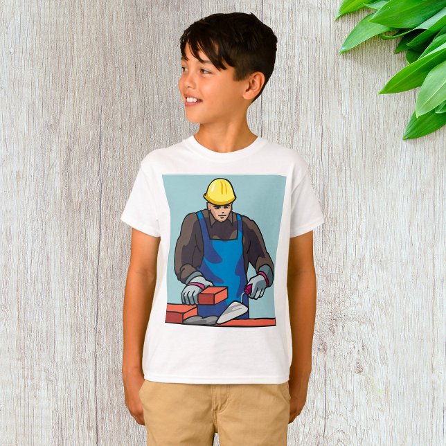 Camiseta Constructor Constructor de Gorra duro de capa de l (Subido por el creador)