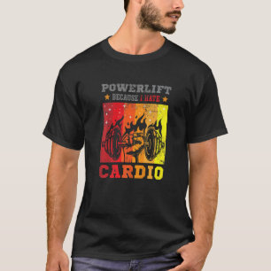 Camiseta Constructor De Cuerpos Y Levantamiento De Poderoso