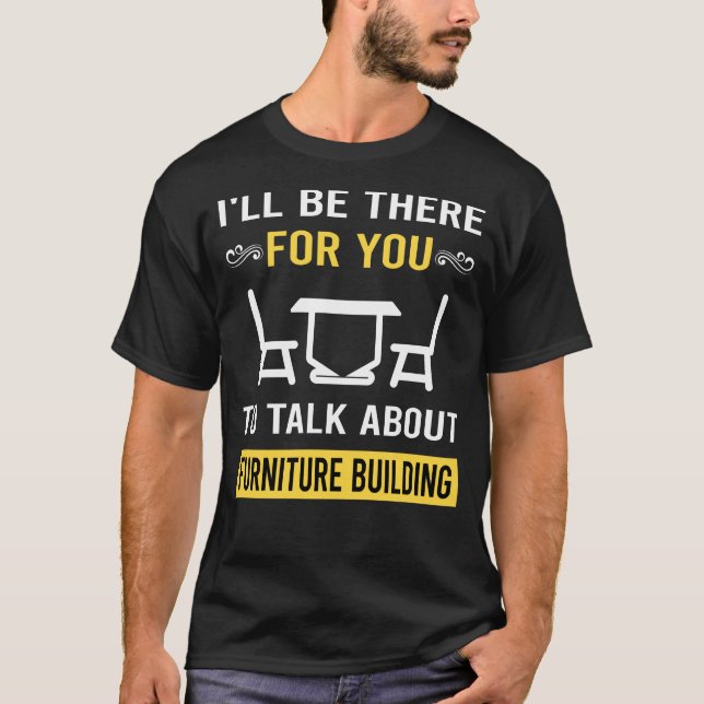 Camiseta Constructor de muebles Carpintería Carpintero (Anverso)