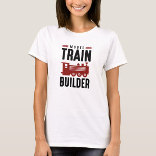 Camiseta Constructor de trenes modelo