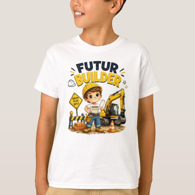 Camiseta Constructor del Futuro (Anverso)