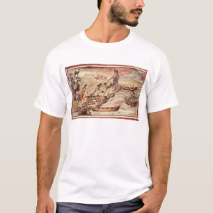 Camiseta Constructores de barcos indios mexicanos