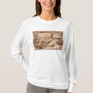 Camiseta Constructores de barcos indios mexicanos