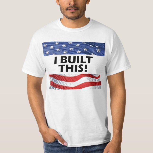 Camiseta ¡Construí esto! (Anverso)