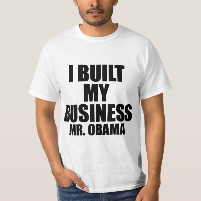 Camiseta Construí mi negocio (Anverso)