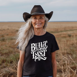 Camiseta Construido al final