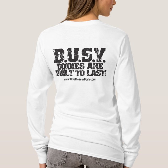 Camiseta Construido al último (Reverso)