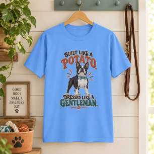 Camiseta Construido Como una Patata Vestido Como un Caballe