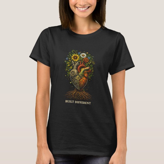 Camiseta Construido Diferente (Anverso)