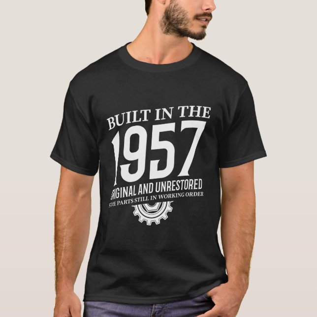 Camiseta Construido En 1957 (Anverso)
