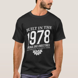 Camiseta Construido En 1978