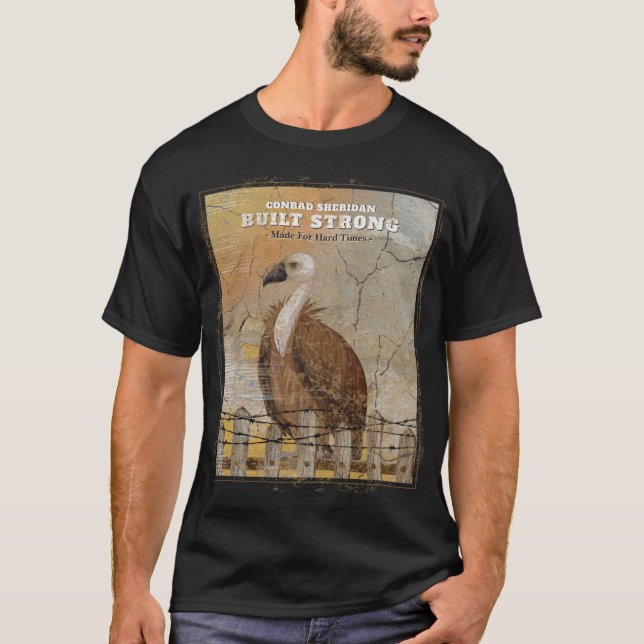 Camiseta Construido Fuerte Personalizado (Anverso)
