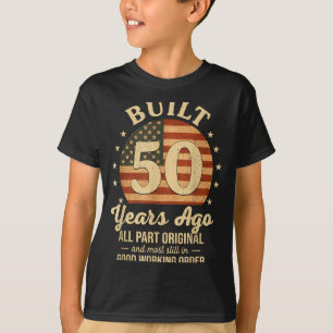 Camiseta Construido Hace 50 Años Cumpleaños Divertido 50º B