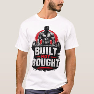 Camiseta Construido No Comprado