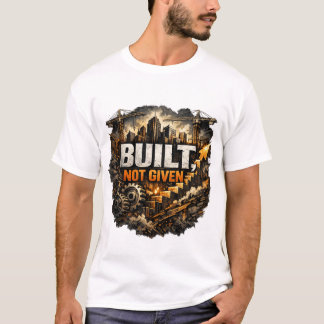Camiseta Construido No Dado 