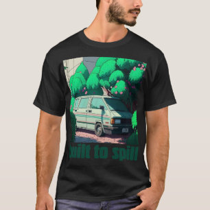 Camiseta Construido Para Derramar La Pintura Original Del V