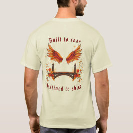 Camiseta Construido para volar, destinado a brillar. para e