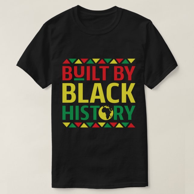 Camiseta Construido por Hodie Pullover Hoodie de Historia N (Diseño del anverso)