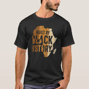 Camiseta Construido por los hombres del Orgullo Melanino Af