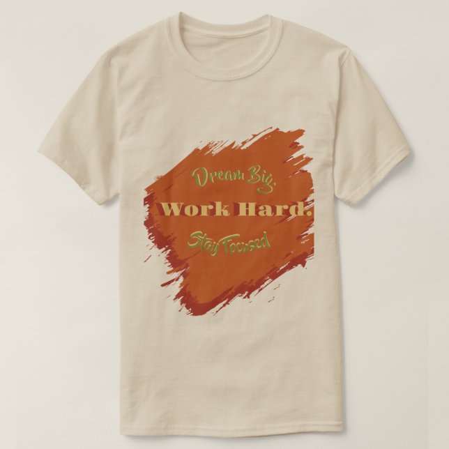 Camiseta Construido sobre la disciplina (Diseño del anverso)