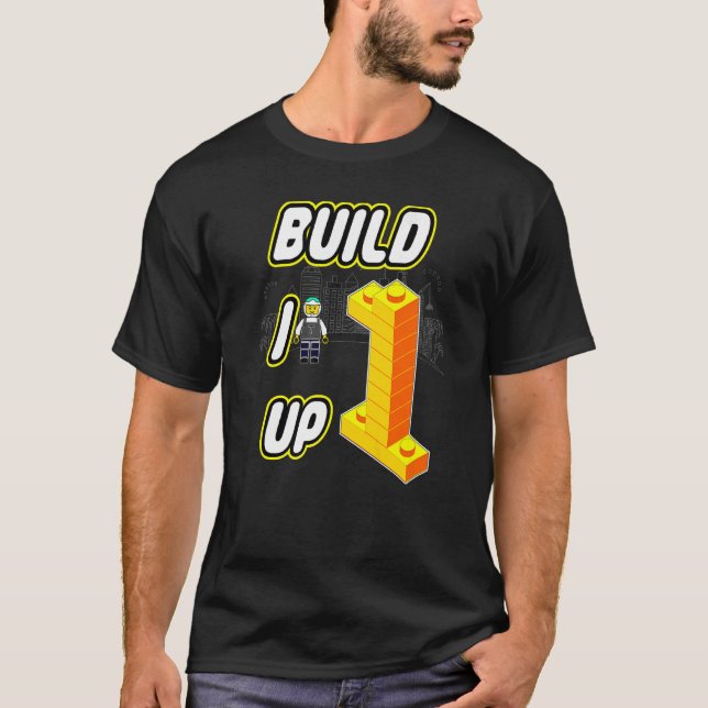 Camiseta Construir Bloques Motif Construirlo (Anverso)