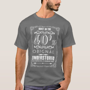 Camiseta Construir en el almacén original de los años 40 